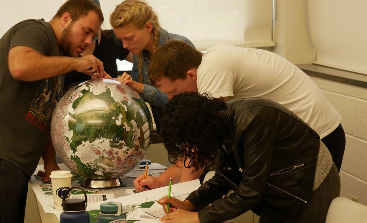 Real World Globes in the classroom